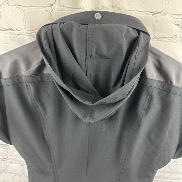 Zenergy Chicos Dress Black Stretch Hooded Neema Activewear Golf Size 0 - Picture 10 of 16